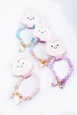 Дитячий браслет з бусинок